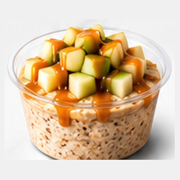 Caramel Apple Overnight Oats
