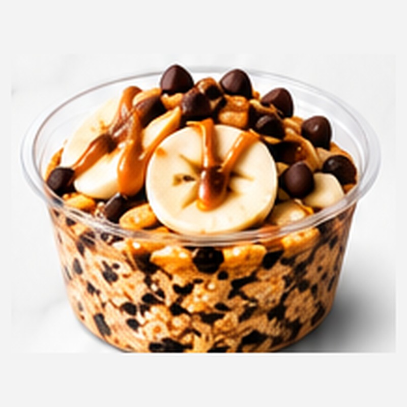 Peanut Butter Banana Overnight Oats